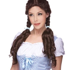 Braided Long Curly Dorothy By Sepia Costume Wigs