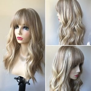 High-quality Wigs Toppers For Hair Loss With Bangs