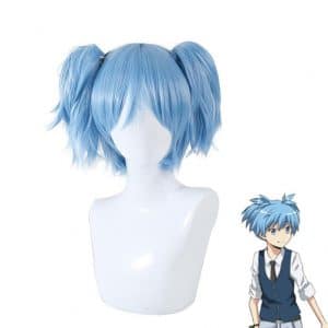 High Quality Girl Hair Cosplay Wigs, Anime Wig Cap Masquerade Costume