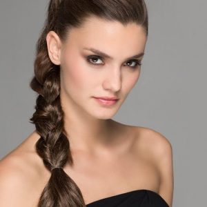 Long Women Blonde Wodka Synthetic Ponytail Clip In