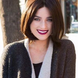 Mid-length Straight Women's Black Monofilament Synthetic Lace Front Wig