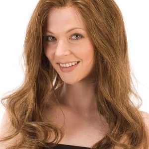 Women's Monofilament Remy Human Hair Lace Front Wig Hand-tied