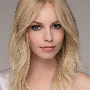 Women's Straight Human Hair Lace Front Wig Brunette By Rooted