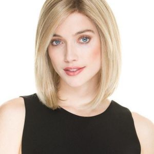 Women's Wavy Monofilament Human Hair/ Synthetic Blend Lace Front Wig