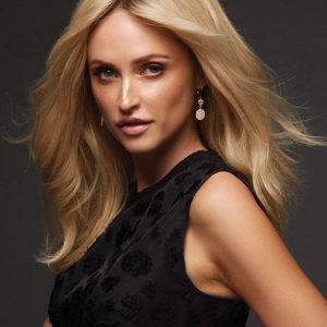 Women's Straight Monofilament Remy Human Hair Lace Front Wig Wavy