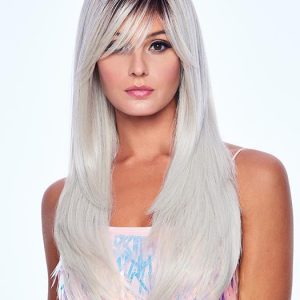 Women's Long Colored HF Synthetic Wig Straight